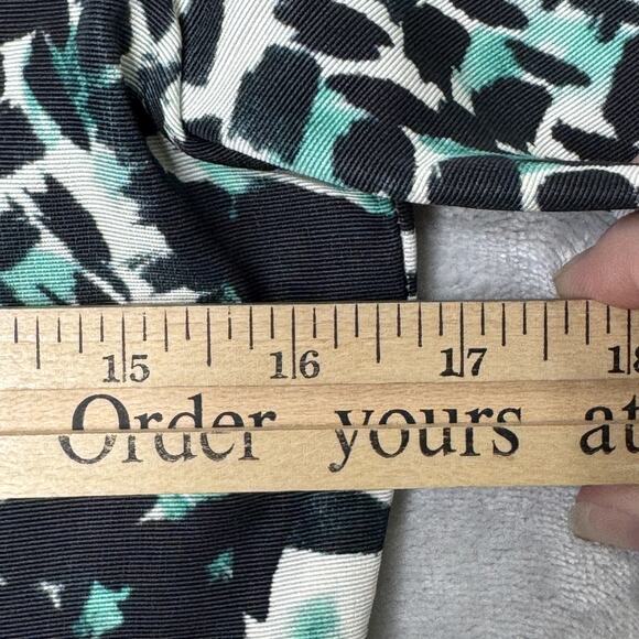 Brooks Brothers Dress Womens 6 Short Sleeve Fitted Printed Sheath Work Office - Picture 10 of 15